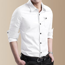 Load image into Gallery viewer, men New Thin Breathable Military Men Shirts
