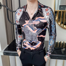 Load image into Gallery viewer, Spring Flower Shirt Mens
