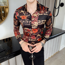 Load image into Gallery viewer, Spring Flower Shirt Mens
