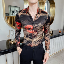 Load image into Gallery viewer, Spring Flower Shirt Mens
